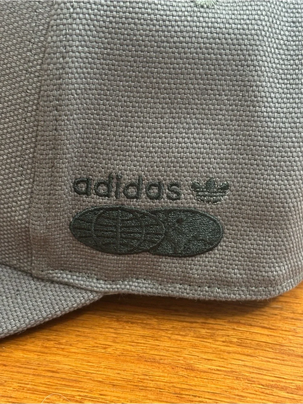 Adidas Men’s Modern Canvas Structure SnapBack Hat Grey Strata/Black